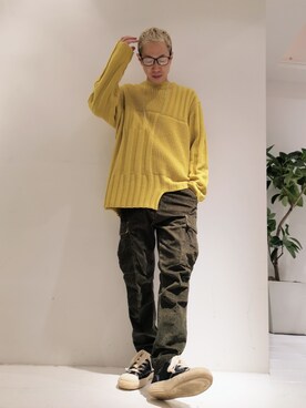 「ENTRE AMIS（アントレ アミ）のアイテム」を使った、MKさん（メンズ・175cm）の秋コーディネート