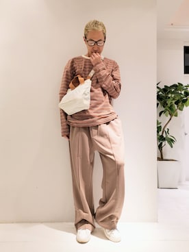 「GUCCI（グッチ）のアイテム」を使った、MKさん（メンズ・175cm）の秋コーディネート