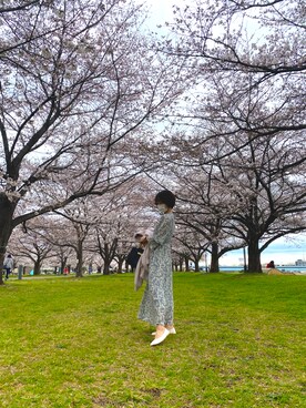 「アイテム（ワンピース、その他）」を使った、Risaさん（レディース・152cm）の夏コーディネート