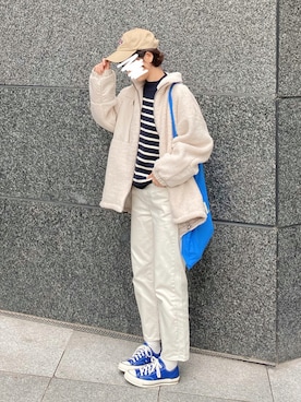 「cepo（セポ）のアイテム（ブルゾン）」を使った、wakuwakuさん（レディース・165cm）の秋コーディネート