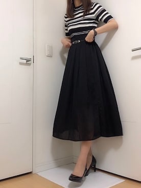 「ketty（ケティ）のアイテム」を使った、たまんさん（レディース・168cm）の秋コーディネート