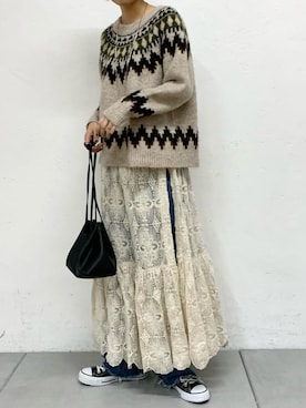 yumiさん（レディース・165cm）の冬コーディネート