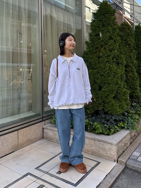 「アイテム（ハンドバッグ）」を使った、yumiさん（レディース・165cm）の秋コーディネート