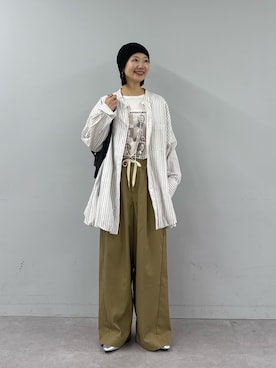 yumiさん（レディース・165cm）の春コーディネート