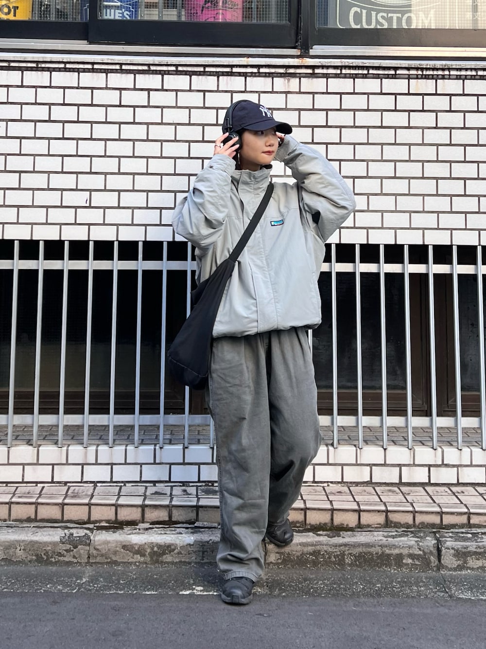 yumi(CIAOPANIC TYPY)｜Franklin Climbingのナイロンジャケットを使っ