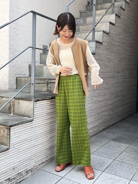 yumiさん（レディース・165cm）の夏コーディネート