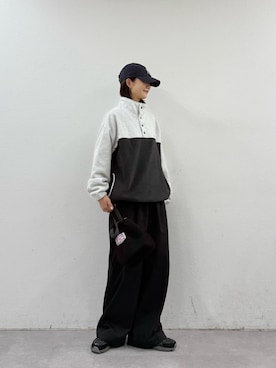 「アイテム（その他トップス）」を使った、yumiさん（レディース・165cm）の秋コーディネート