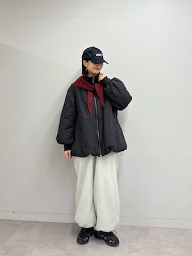 「骨格ナチュラル」｜yumiさん（レディース・165cm）の冬コーディネート