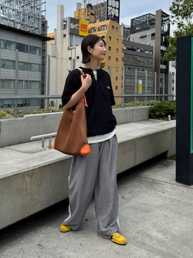 「Franklin Climbing（フランクリンクライミング）のアイテム」を使った、yumiさん（レディース・165cm）の春コーディネート