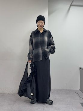 「CIAOPANIC TYPY（チャオパニックティピー）のアイテム（帽子）」を使った、yumiさん（レディース・165cm）の秋コーディネート