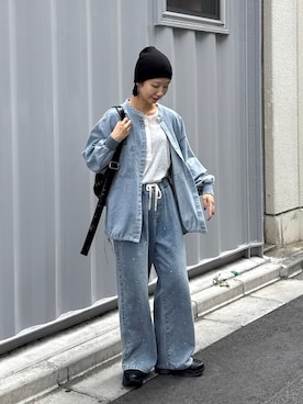 「CIAOPANIC TYPY（チャオパニックティピー）のアイテム（帽子）」を使った、yumiさん（レディース・165cm）の秋コーディネート