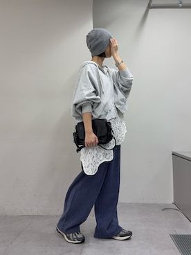 「CIAOPANIC TYPY（チャオパニックティピー）のアイテム（バッグ）」を使った、yumiさん（レディース・165cm）の春コーディネート