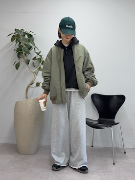 「CIAOPANIC TYPY（チャオパニックティピー）のアイテム（パンツ）」を使った、yumiさん（レディース・165cm）の冬コーディネート