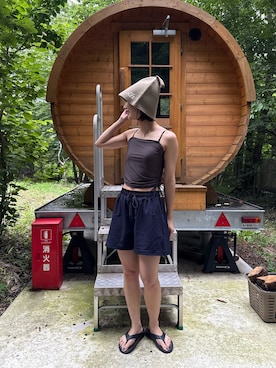 「アイテム（水着/着物・浴衣）」を使った、yumiさん（レディース・165cm・20代）の夏コーディネート