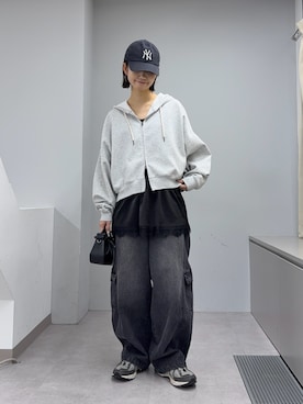 「CIAOPANIC TYPY（チャオパニックティピー）のアイテム（ワンピース/ドレス）」を使った、yumiさん（レディース・165cm）の冬コーディネート