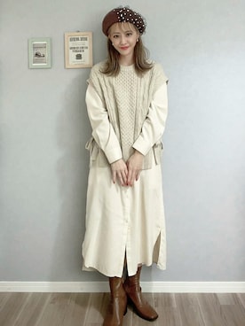 𝚢𝚞𝚖𝚒𝚗𝚌𝚘.𓈒𓆸さんのコーディネート