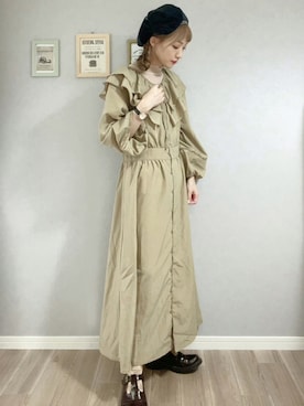 𝚢𝚞𝚖𝚒𝚗𝚌𝚘.𓈒𓆸さん（レディース・154cm）の秋コーディネート