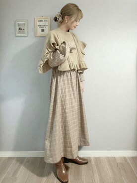 𝚢𝚞𝚖𝚒𝚗𝚌𝚘.𓈒𓆸さんのコーディネート