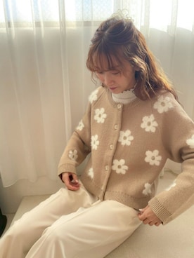 flowerさん（骨格ナチュラル・レディース・154cm）の秋コーディネート