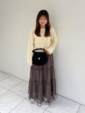 「flower（フラワー）のアイテム」を使った、flowerさん（レディース・147cm）の秋コーディネート