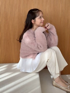 「アイテム（バレエシューズ）」を使った、flowerさん（レディース・160cm）の秋コーディネート