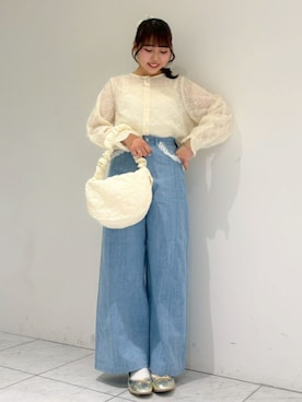 flowerさん（レディース・154cm）の春コーディネート