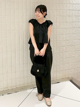 「アイテム（バレエシューズ）」を使った、flowerさん（レディース・146cm）の秋コーディネート
