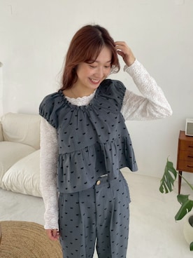 「ビスチェコーデ」｜flowerさん（レディース・154cm）の夏コーディネート