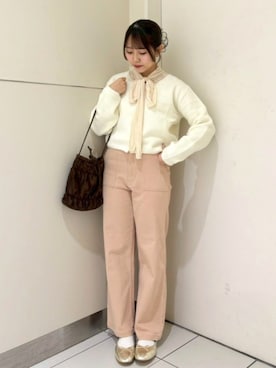 flowerさん（レディース・154cm）の冬コーディネート