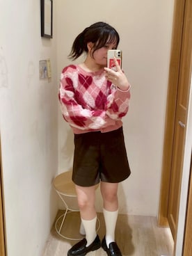 「flower（フラワー）のアイテム」を使った、flowerさん（レディース・160cm）の秋コーディネート