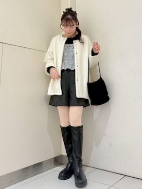 flowerさん(レディース・161cm)の冬コーディネート