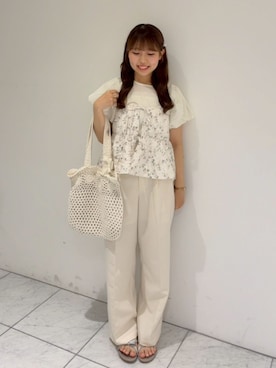 flowerさん(レディース・154cm)の夏コーディネート