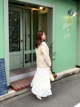 「flower（フラワー）のアイテム」を使った、flowerさん（レディース・153cm）の春コーディネート