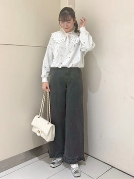 flowerさん（レディース・161cm）の冬コーディネート