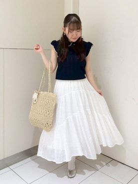 flowerさん(レディース・154cm)の夏コーディネート