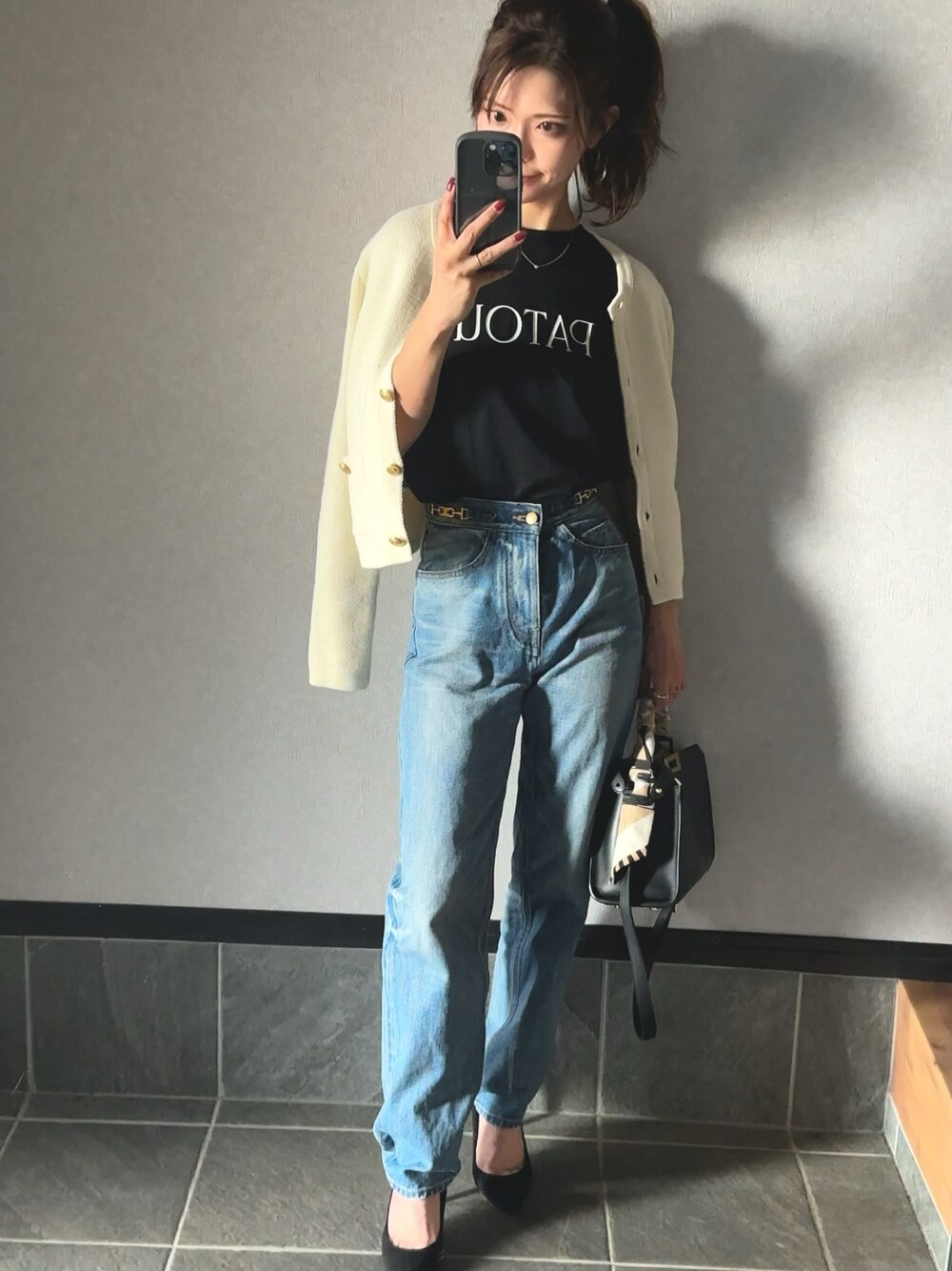 【合わせやすい♪】CELINE Jolene Jeans デニムパンツ セリーヌ CELINE パンツ デニム ジーンズ ブルー レディース