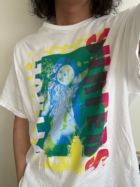 「アイテム（Tシャツ/カットソー）」を使った、マルさん（メンズ・172cm）の秋コーディネート