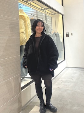 「アイテム（チョーカー）」を使った、take3momさん（レディース・149cm）の秋コーディネート