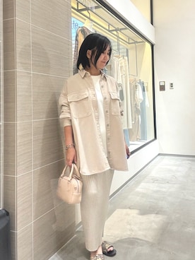 「Whim Gazette（ウィムガゼット）のアイテム」を使った、take3momさん（骨格ストレート・レディース・149cm）の夏コーディネート