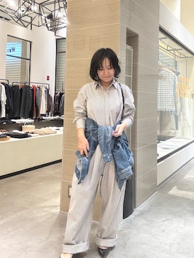 Whim Gazette（ウィムガゼット）の「パフスリーブジャンプスーツ