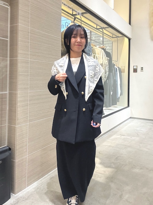 ウィムガゼット　カットジョーゼットスリットスカート Whim Gazette｜カットジョーゼットスリットスカート | Rakuten