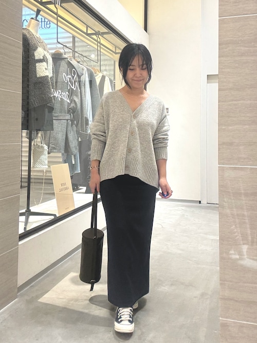 カットジョーゼットスリットスカート（スカート）｜Whim Gazette