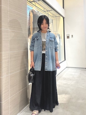 「Whim Gazette（ウィムガゼット）のアイテム」を使った、take3momさん（骨格ストレート・レディース・149cm）の夏コーディネート