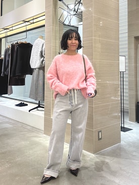 「アイテム（パンプス）」を使った、take3momさん（レディース・149cm）の冬コーディネート