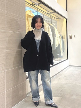 「アイテム（パンプス）」を使った、take3momさん（レディース・149cm）の秋コーディネート