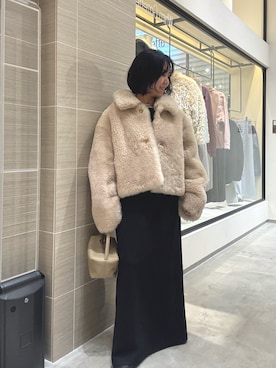 「アイテム（チョーカー）」を使った、take3momさん（レディース・149cm）の秋コーディネート