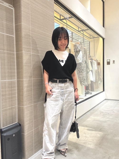 Whim Gazette レオパードポインテッドパンプス
