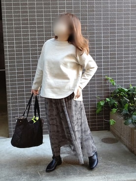 「カモフラージュ柄」｜mineさん（レディース・152cm）の秋コーディネート