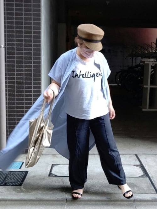 サテンシームパンツ（その他パンツ）｜coca（coca）（コカ）の