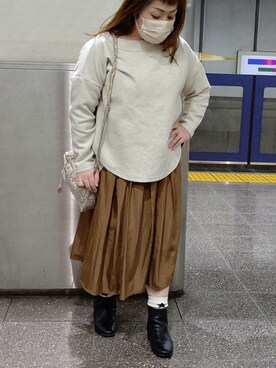 mineさん（レディース・152cm）の秋コーディネート